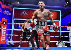 Miguel Berchelt tras una pelea 