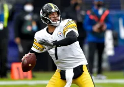 Roethlisberger durante un partido con Steelers