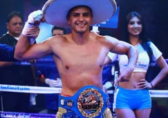 Juan Pablo Romero luego de un combate