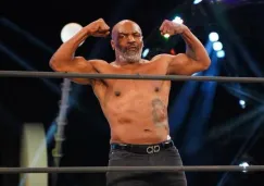 Mike Tyson previo a una pelea