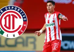 Claudio Baeza en un partido con Necaxa