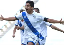  Santiago Montiel en festejo de gol