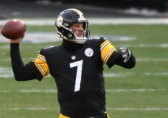 Ben Roethlisberger en un partido de los Steelers