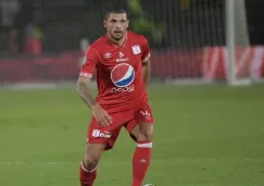 Juan Pablo Segovia durante un partido con América de Cali