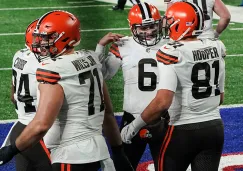 Los Browns festejan una anotación