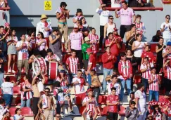 Afición de Necaxa en el Estadio Victoria