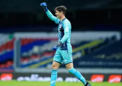 Axel Werner en el partido contra América 