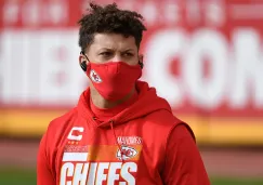 Mahomes, durante un entrenamiento de los Chiefs