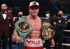 Canelo Álvarez tras la pelea con Smith