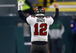 Tom Brady celebra con los Buccaneers