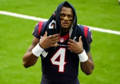 Deshaun Watson tras un partido con los Texans