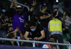 Aficionados en el partido entre Mazatlán y Necaxa