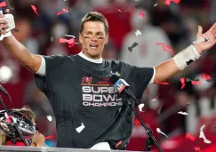 Tom Brady festeja la victoria sobre Chiefs