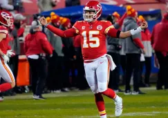 Patrick Mahomes en un juego con los Chiefs