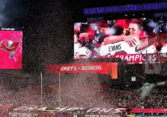 Jugadores de Tampa Bay festejan el Título