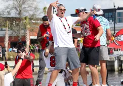 Buccaneers y Tom Brady realizaron desfile de Campeón en barcos