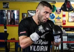 Avni Yildrim durante un entrenamiento