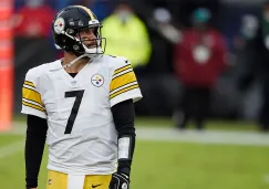 Ben Roethlisberger en un partido con Steelers 