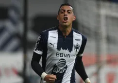 Funes Mori en festejo con Rayados