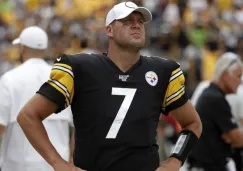 Ben Roethlisberger en un partido con los Steelers