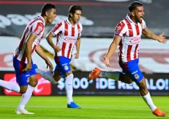 Miguel Ponce tras anotar el gol del empate