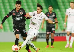 Acciones entre Santos y Xolos en el Guardianes 2020