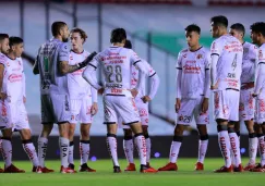 Xolos durante partido 