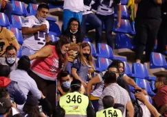 Pelea en el Estadio Cuauhtémoc