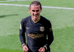 Antoine Griezmann en el partido entre Barcelona y el Villarreal