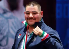 Andy Ruiz en conferencia de prensa