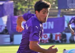 Vicente Poggi en acción con Defensor Sporting