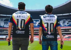 Kalel y Six, jugadores del América