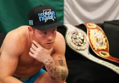 Canelo Álvarez previo a enfrentar a Saunders