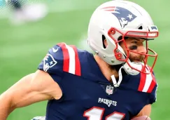 Julian Edelman en acción con los Pats