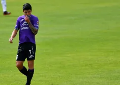 Luis Ángel Mendoza durante un partido con Mazatlán