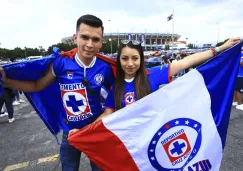 Aficionados de Cruz Azul previo a la Final de Vuelta