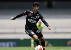 Jaime Gómez en partido con Xolos