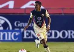 Alonso Escoboza en partido con el América 