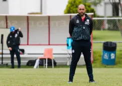 Marcelo Méndez en entrenamiento