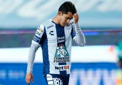 Luis Calzadilla en un partido con el Pachuca Sub-20