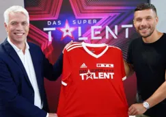 Lukas Podolski en presentación