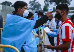 Puebla: Implementó fuerte protocolo sanitario en juego ante Chivas