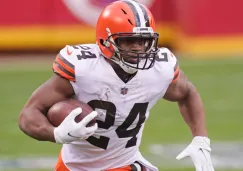 Nick Chubb, en acción con Cleveland