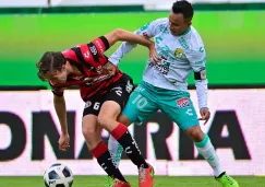 Luis 'Chapito' Montes en acción frente a Xolos durante el Apertura 2021 en la Liga Mx