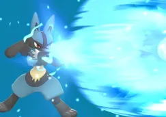 Lucario en Pokémon Diamante Brillante