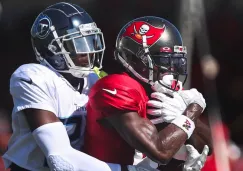 NFL: Antonio Brown golpeó a un jugador de los Titans en una práctica