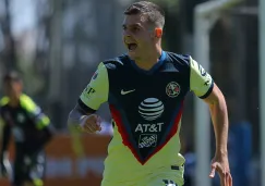 Benedetti, durante un juego con la Sub 20 de América