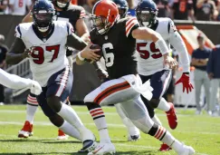 Baker Mayfield, en acción ante Texans