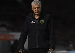 Ricardo Ferretti en un partido con Juárez