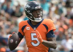 Teddy Bridgewater en el duelo entre Broncos y Jaguars